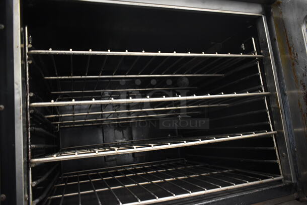 2 Montague Stainless Steel Commercial Natural Gas Powered Full Size Convection Ovens w/ View Through Doors and Metal Oven Racks. 2 Times Your Bid! - Image 4 of 6
