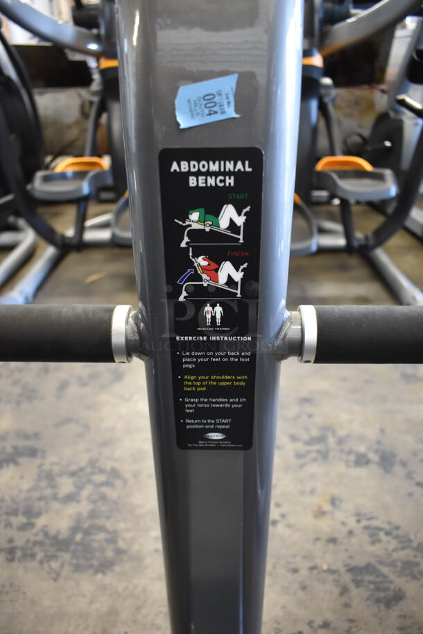 Matrix Commercial Floor Style Abdominal Crunch Bench. - Image 7 of 7