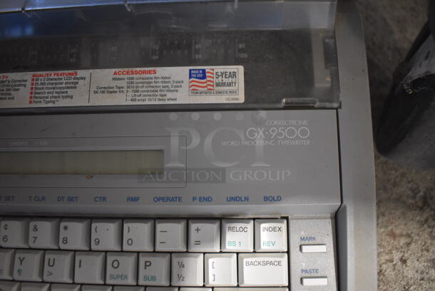 Brother GX-9500 Countertop Word Processing Typewriter. 16x16x6 - Image 4 of 4