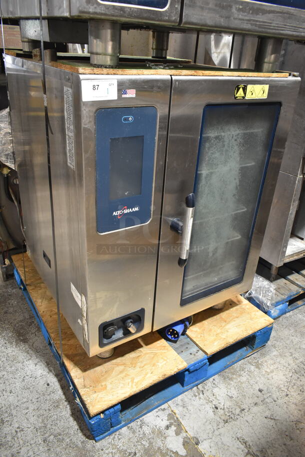 2018 Alto Shaam CTP10-10E Stainless Steel Commercial Electric Powered Convection Oven. 208-240 Volts, 3 Phase.  - Image 2 of 5