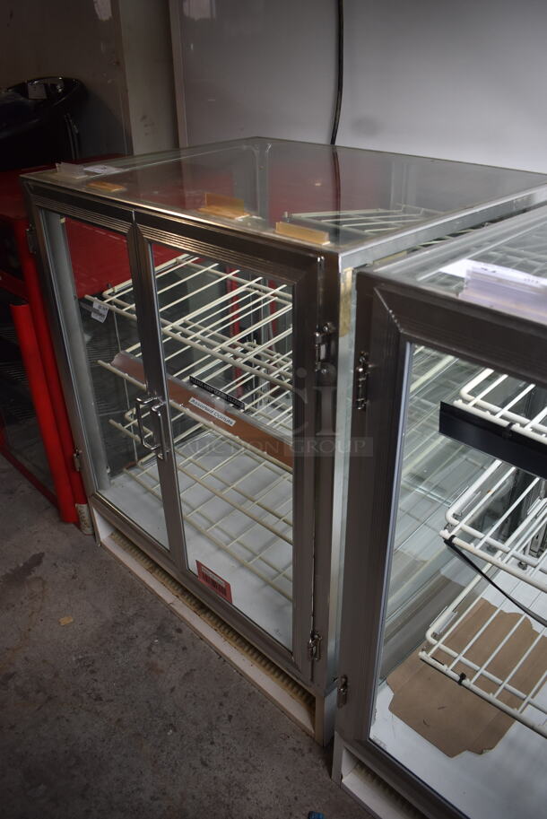 Dry Bakery Case With Double Glass Door and Polycoated Racks. - Image 3 of 4