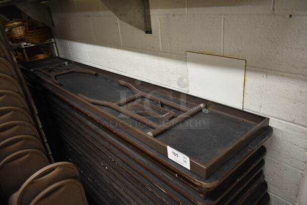 19 Folding Dining Height Tables. 19 Times Your Bid! (hallway) - Image 2 of 3