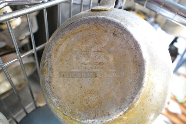 6 Various Pitchers Including Metal and Ceramic. 6 Times Your Bid!  - Image 9 of 10