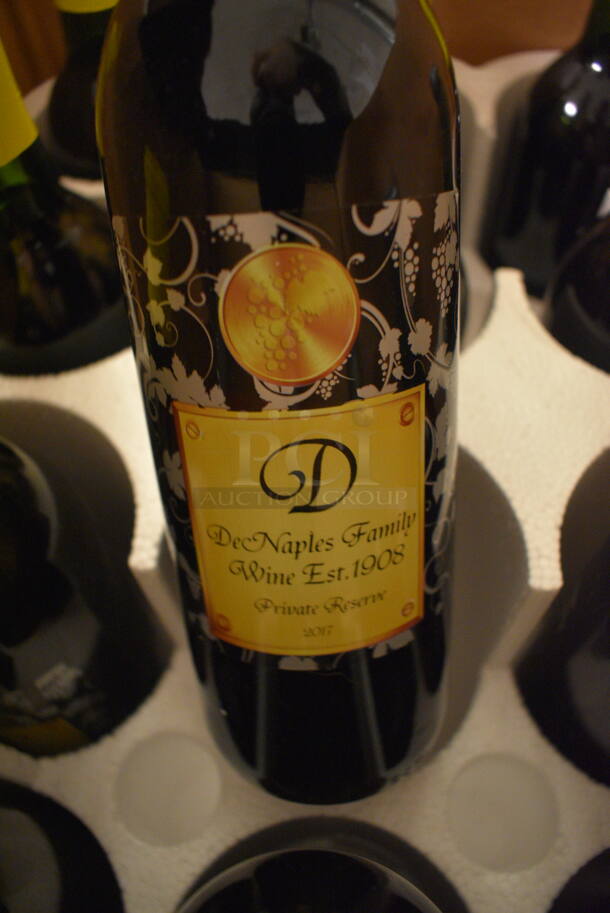 Box of DeNaples Family Wine Bottles! Includes Amarone and Private Reserve - Image 6 of 12