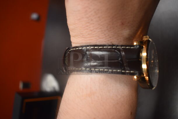 BRAND NEW IN BOX! Mido Multifort Automatic Men's Watch with Leather Band - Image 4 of 9