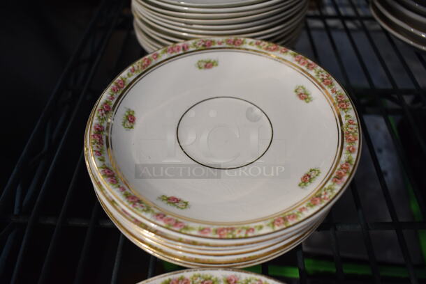 ALL ONE MONEY! Lot of 20 Various White Ceramic Saucers. Includes 6x6x1 - Image 3 of 5
