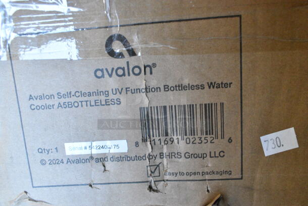 IN ORIGINAL BOX! Avalon A5BOTTLELESS Self Cleaning Bottleless Water Cooler Dispenser. 115 Volts, 1 Phase. - Image 3 of 3