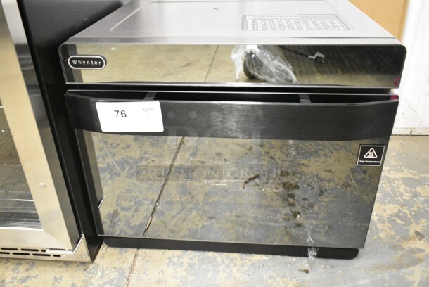 BRAND NEW SCRATCH AND DENT! Whynter TSO-488GB Stainless Steel Commercial Countertop Multi-Function Intelligent Convection Steam Oven Air Fryer. 120 Volts, 1 Phase. Tested and Working! - Image 2 of 9