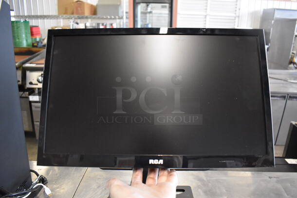 RCA 19" Monitor on Stand. 22x15x21 - Image 4 of 5