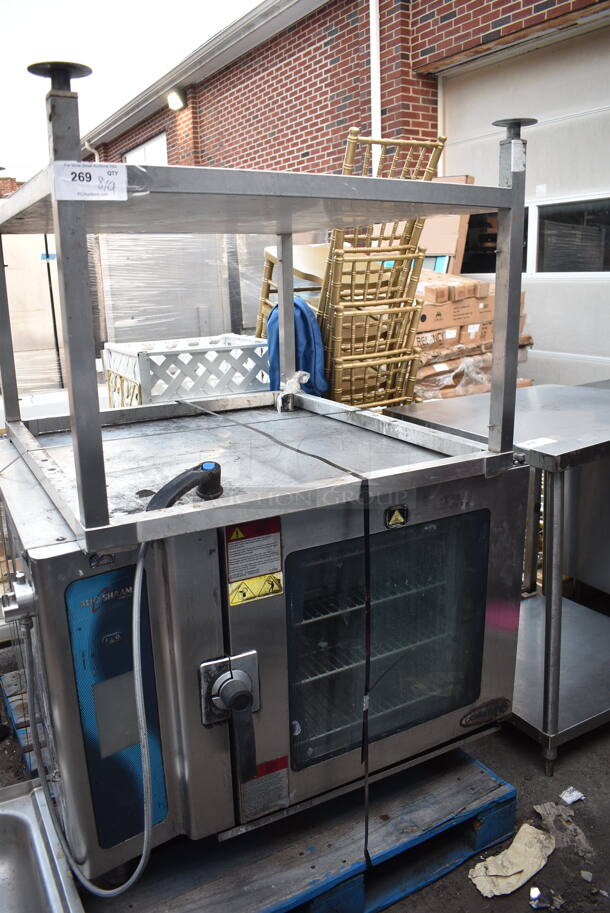2014 Alto Shaam 7.14 ESI Stainless Steel Commercial Electric Powered Combitherm Convection Oven w/ Equipment Stand. 208-240 Volts, 3 Phase. - Image 1 of 5