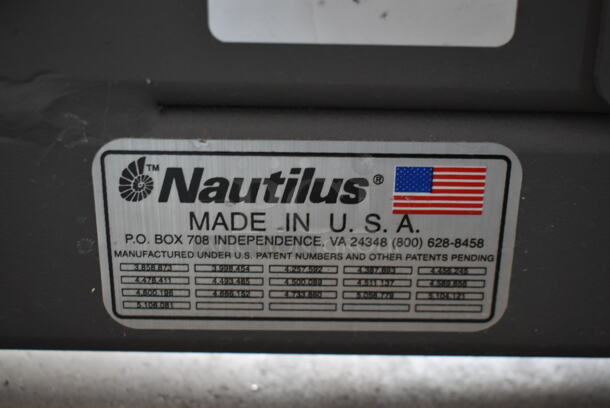 Nautilus Metal Commercial Floor Style Mens Chest Exercise Machine. - Image 7 of 7