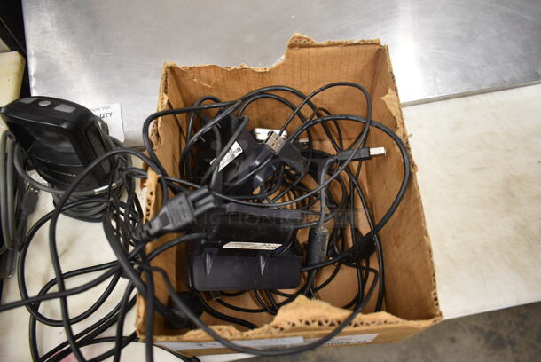 ALL ONE MONEY! Lot of Various Items Including Barcode Scanners and Cords - Image 4 of 6