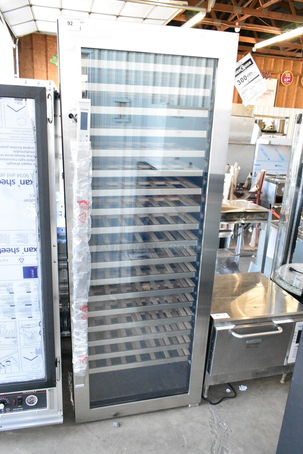 BRAND NEW SCRATCH AND DENT! Caravin V-265WSZ 30'' Freestanding Wine Cellar 265 Bottles Capacity Single Zone Merchandiser. 120 Volts, 1 Phase. Tested and Working! - Image 2 of 9