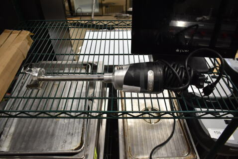 Waring WSB40 Stainless Steel Commercial Immersion Blender. 120 Volts, 1 Phase. Tested and Working!