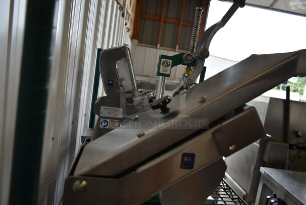 LIKE NEW! Edlund ARC-136 ARC Metal Countertop Manual Fruit and Vegetable Slicer with 3/16" Blades. - Image 6 of 6