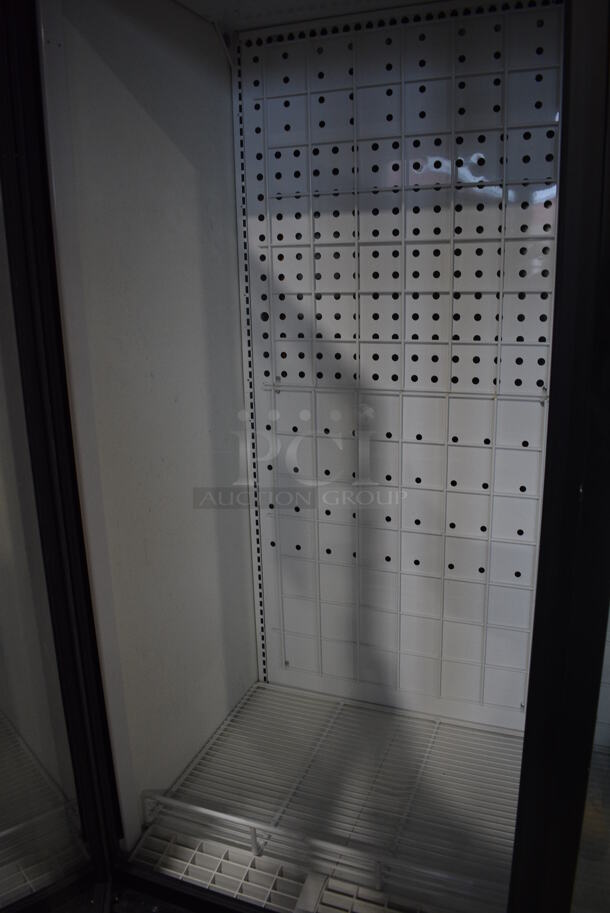 Zero Zone Model RHVZC30IM Metal Commercial 2 Door Reach In Cooler Merchandiser w/ Racks. 115/208-230 Volts, 1 Phase. 66x38x80 - Image 4 of 5