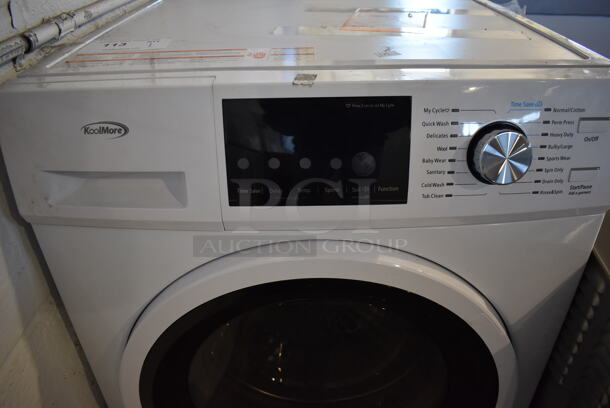 KoolMore FLW-3CWH Metal Front Load Washing Machine. 120 Volts, 1 Phase. 23.5x26x33.5 - Image 5 of 9
