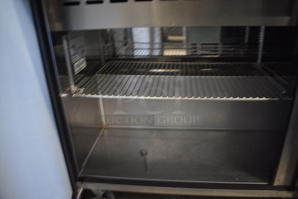 Turbo Air Model TST-60SD-24 Stainless Steel Commercial Prep Table on Commercial Casters. 115 Volts, 1 Phase. 60.5x34x37. Tested and Powers On But Does Not Get Cold - Image 4 of 7