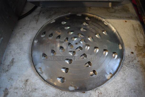 Metal Commercial Pelican Head w/ 2 Grating Blades. 11x20x13 - Image 2 of 5