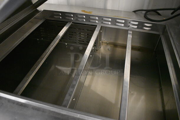 Turbo Air Model TST-60SD-24 Stainless Steel Commercial Prep Table on Commercial Casters. 115 Volts, 1 Phase. 60.5x34x37. Tested and Powers On But Does Not Get Cold - Image 7 of 7