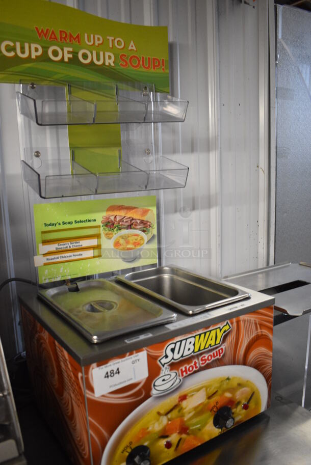 2013 Duke Model CSW-2-T-AM Stainless Steel Commercial Food Warmer w/ Poly Attachment. 120 Volts, 1 Phase. 17.5x16x38. Tested and Working! - Image 3 of 4