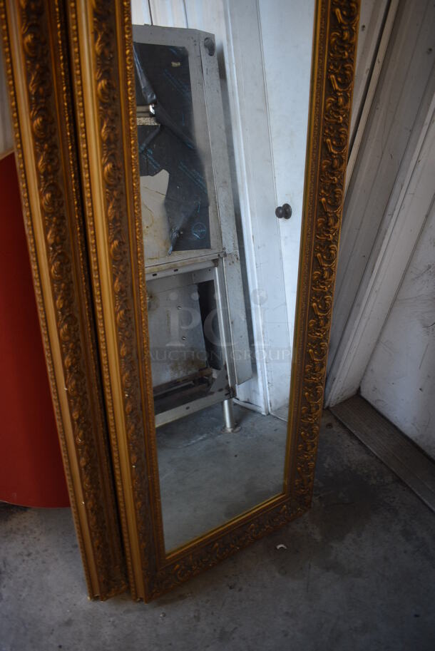 2 Framed Mirrors. 24x2.5x72. 2 Times Your Bid! - Image 3 of 4