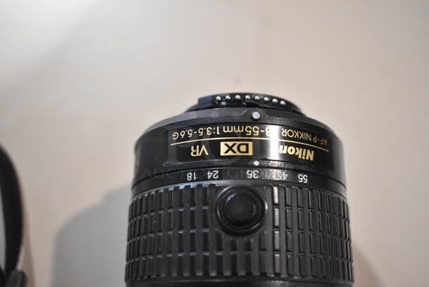 Nikon D3500 Digital Camera w/ Lens and Strap.  - Image 5 of 8
