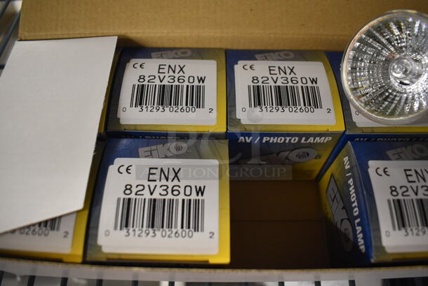 10 BRAND NEW IN BOX! Eiko ENX AV Photo Lamp Bulbs. 10 Times Your Bid! - Image 3 of 4
