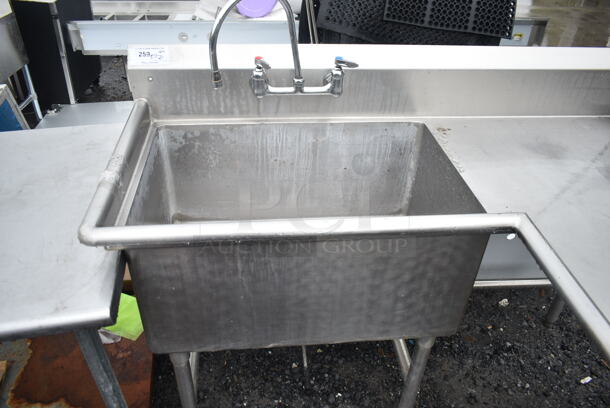 Stainless Steel Commercial Left Side L Shaped Dirty Side Dishwasher Table. Bay 30x20 - Image 2 of 6