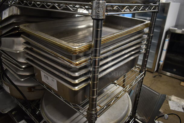 11 Stainless Steel Full Size Drop In Bins. 11 Times Your Bid! - Image 3 of 4