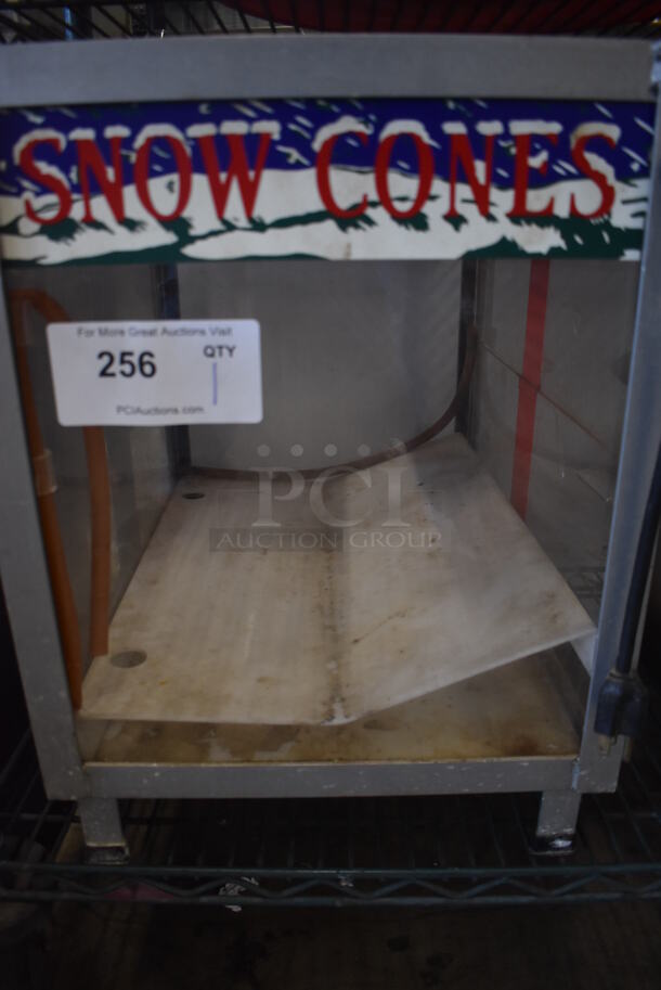 Snow Cones Metal Commercial Countertop Merchandiser. 14x19x19 - Image 4 of 4