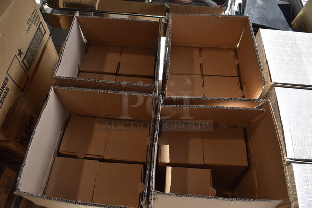 4 Boxes of 4 BRAND NEW IN BOX! Steelite Glass Pitchers. Missing 1. 3.5x3.5x6. 4 Times Your Bid! - Image 3 of 6
