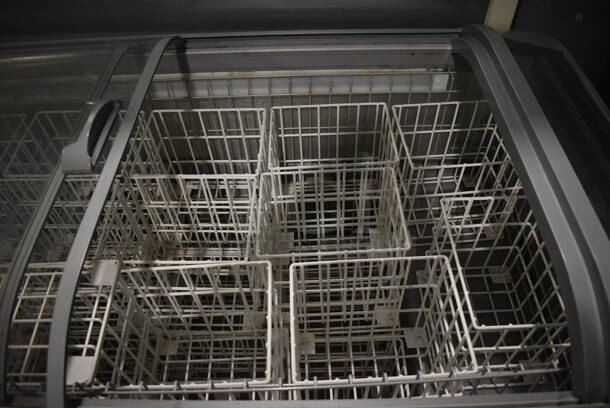AHT Model Malta 185 Metal Commercial Freezer Merchandiser w/ Poly Coated Baskets. 120 Volts, 1 Phase. 73x35x35. Tested and Working! - Image 4 of 7