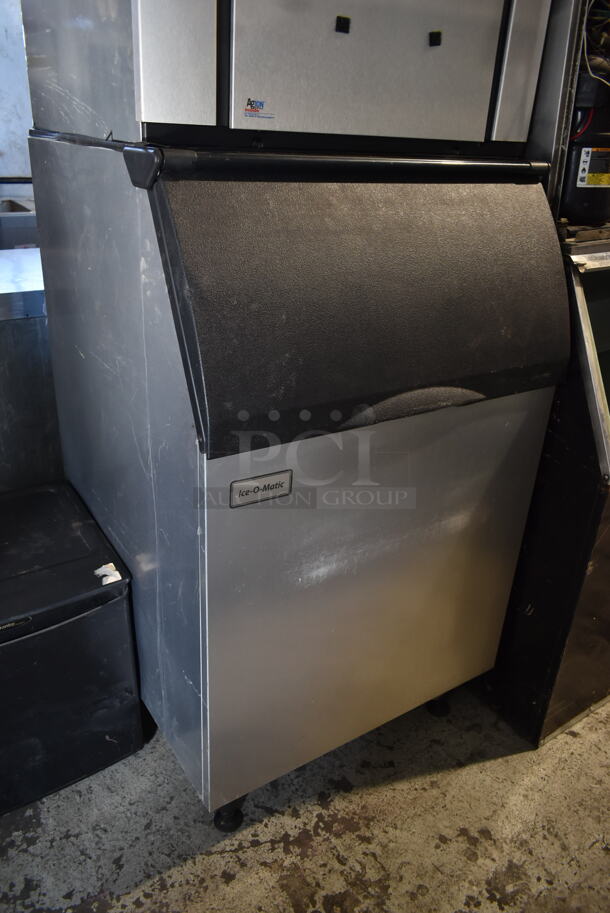 2019 Ice-O-Matic CIM0530FA4 Stainless Steel Commercial Ice Machine Head on Ice-O-Matic Commercial Ice Bin. 115 Volts, 1 Phase.  - Image 3 of 6