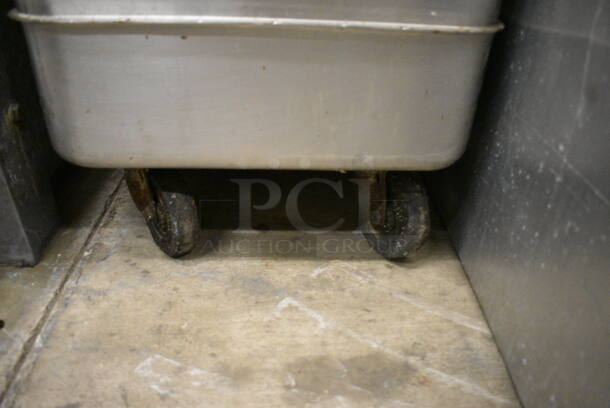 Stainless Steel Commercial Ingredient Bin on Commercial Casters. 16x20.5x26.5 - Image 4 of 4