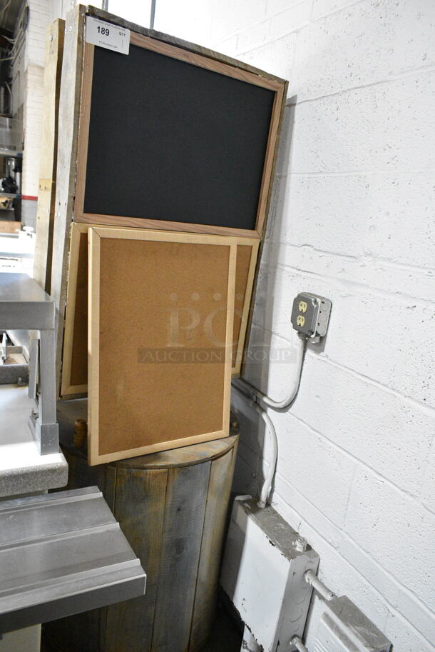 Sign on Barrel w/ Commercial Casters. - Image 1 of 6