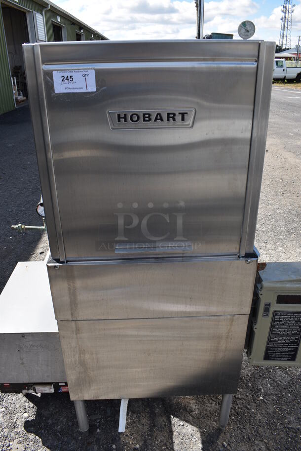 Hobart AM-14 Stainless Steel Commercial Straight Pass Through Dishwasher. 200-230 Volts, 3 Phase. 40x36x67 - Image 2 of 9