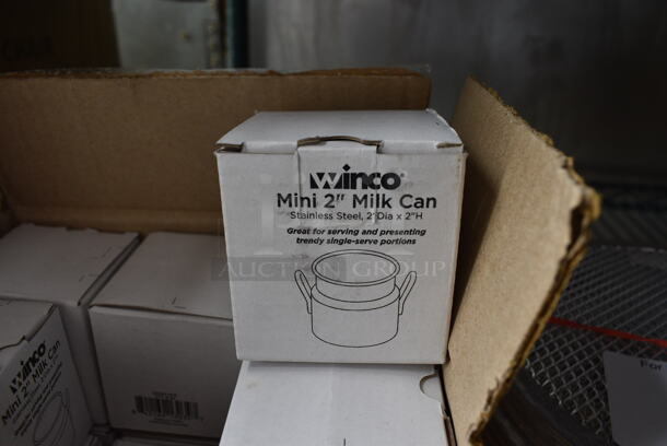 12 BRAND NEW IN BOX! Winco Stainless Steel Mini 2
