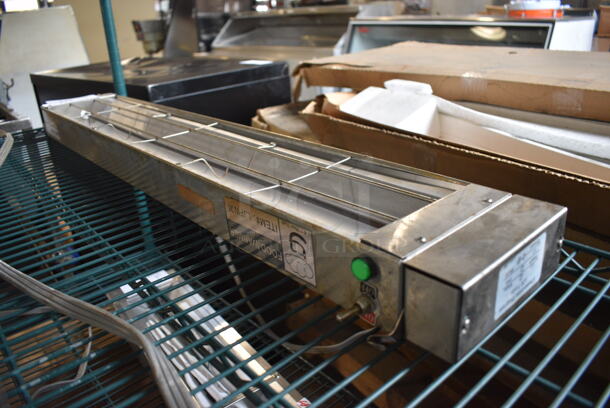 Stainless Steel Commercial Warming Strip. 38x6x2.5 - Image 1 of 4