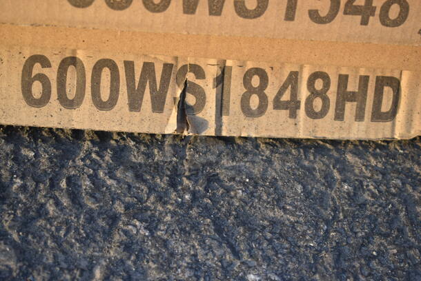 BRAND NEW SCRATCH AND DENT! Regency 600WS1848HD 16 Gauge Stainless Steel 18" x 48" Heavy Duty Wall Shelf - Image 2 of 3