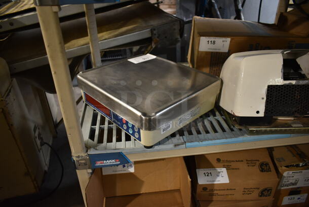 Atron POS-30RB Metal Commercial Countertop 30 Pound Capacity Food Portioning Scale. Cannot Test Due To Missing Power Cord  - Image 4 of 5