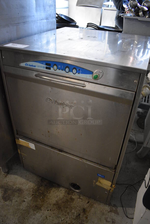 Lamber Stainless Steel Commercial Undercounter Dishwasher. 24x27.5x32.5 - Image 3 of 6