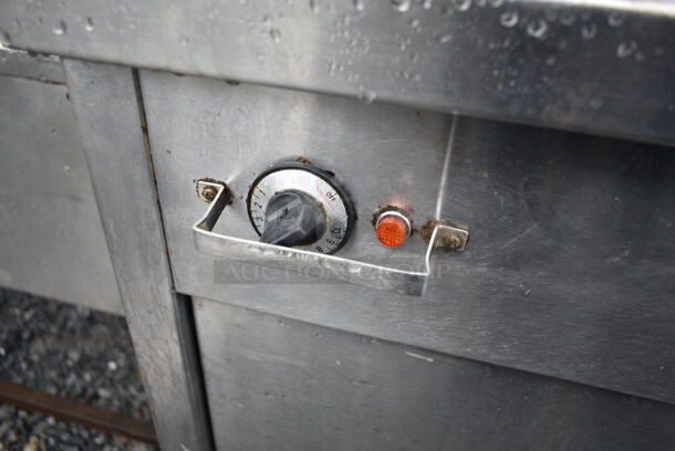 Randell Stainless Steel Commercial Counter w/ Back Splash and Under Shelves. - Image 6 of 6