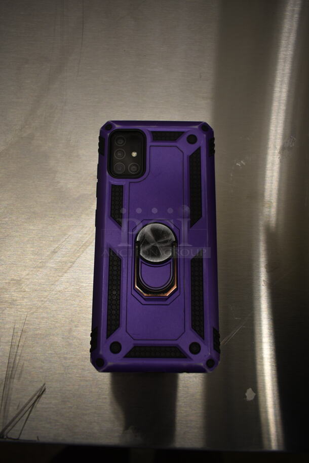 Samsung Galaxy A01 Smartphone w/ Purple Case. Phone Has Been Factory Reset. Verizon Carrier w/ Clean IMEI. - Image 2 of 7