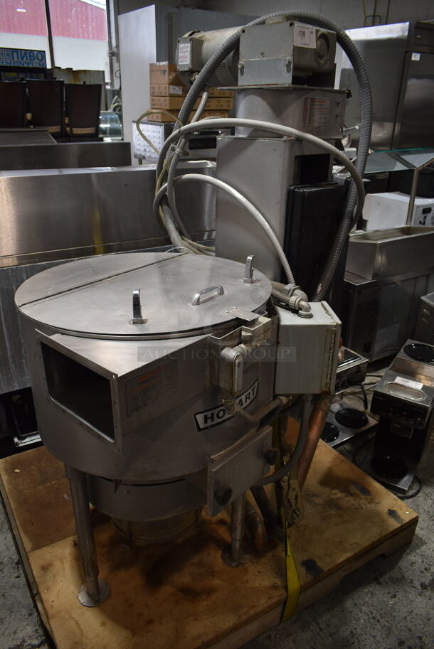 Hobart EL5-1224 Stainless Steel Commercial Waste Processing System. 460 Volts, 3 Phase. 