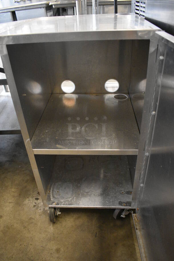 Metal Counter on Commercial Casters. 35x21x35.5 - Image 4 of 5