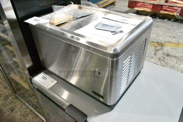 BRAND NEW SCRATCH AND DENT! Whynter ICR-300SS Portable Instant Ice Cream Maker Frozen Pan Roller in Stainless Steel. 115 Volts, 1 Phase. Tested and Working! - Image 3 of 6