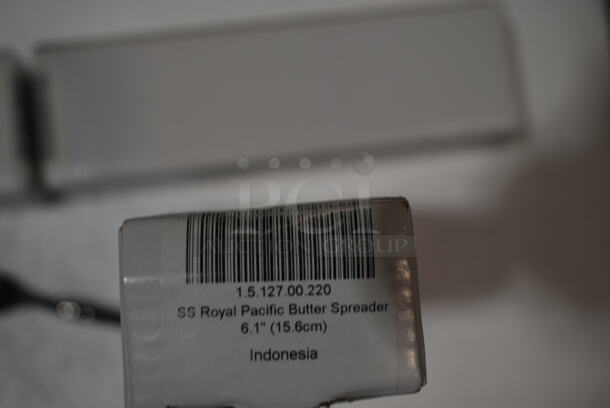 Box of 3 Cases of 12 BRAND NEW! Royal Pacific Stainless Steel Butter Spreader.  - Image 4 of 4