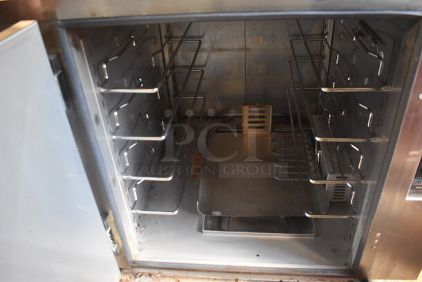 2019 Model FWE PH-BCC-FS Commercial Stainless Steel Mobile Electric Proofer Oven With Stainless Steel Racks. 120V. Tested And Working  - Image 4 of 6