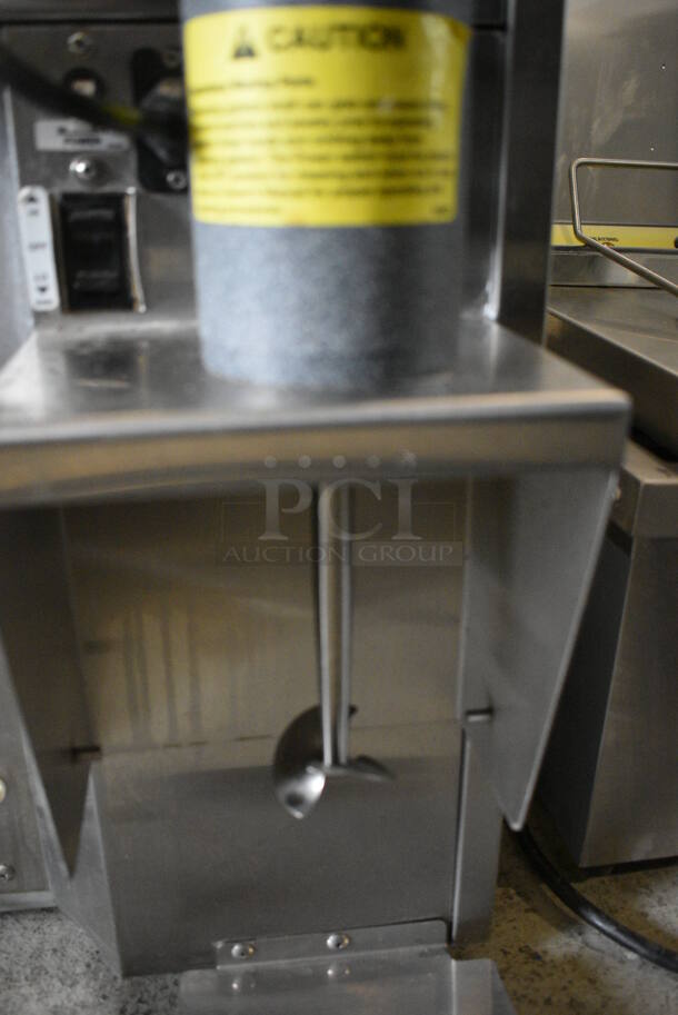 2019 Stoelting Model SF121-38I2 Stainless Steel Commercial Countertop Air Cooled 2 Flavor w/ Twist Soft Serve Ice Cream Machine. 208-240 Volts, 1 Phase. 22x3x35 - Image 6 of 10